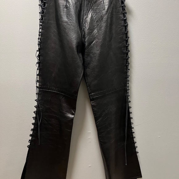 🖤GENUINE LEATHER LACE-UP PANTS🖤 - Picture 14 of 14